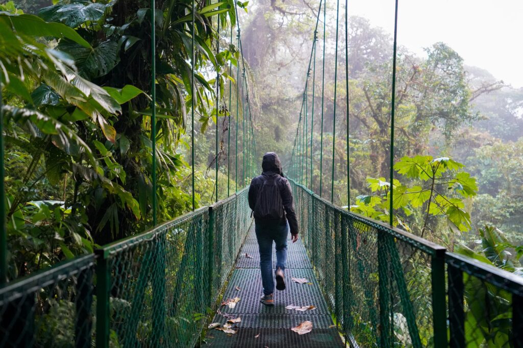Mistico Hanging Bridges in Costa Rica