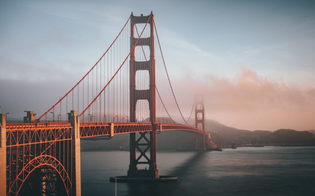 Golden Gate Bridge in San Fran, CA