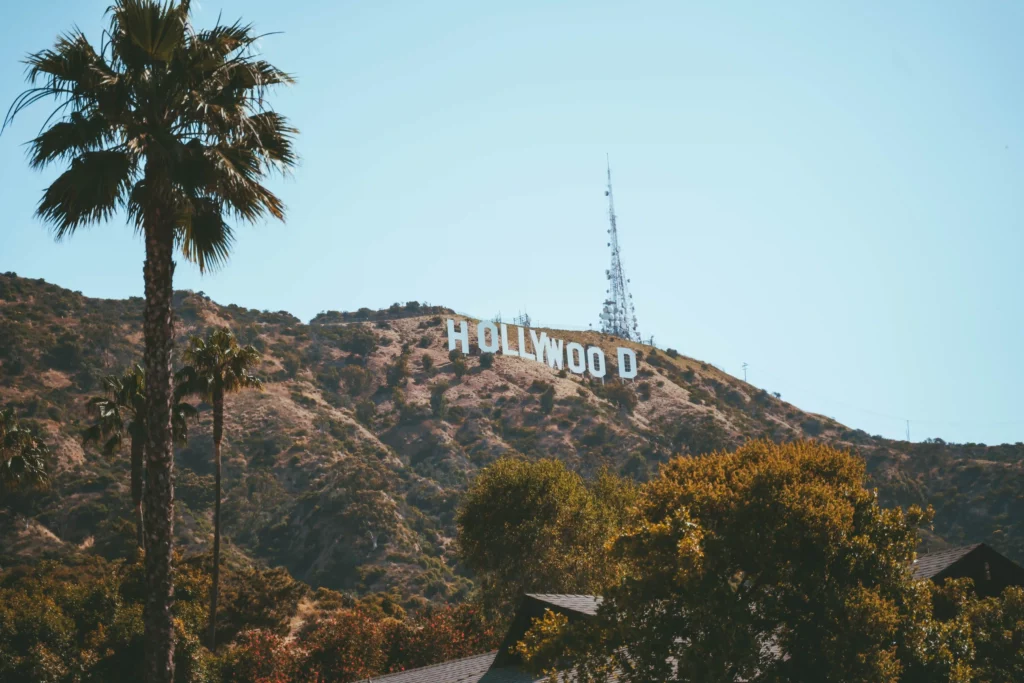 Hollywood Sign in Los Angeles CA