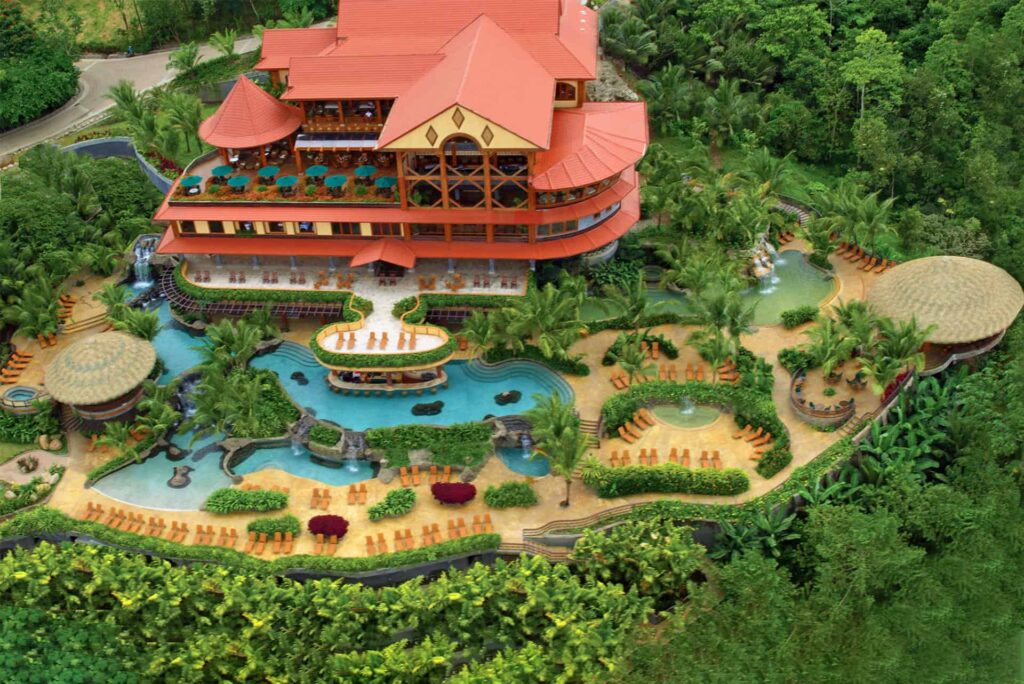 Aerial view of The Springs Resort. Photo by Springs Resort